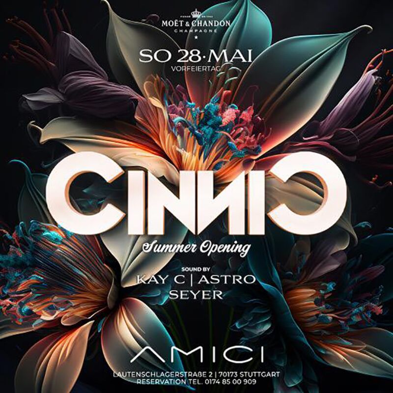 CINCIN - SUMMER OPENING
